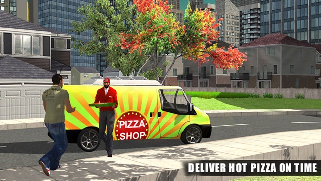 Pizza Delivery Van Simulator - City & Offroad Driving Advent(圖1)-速報App