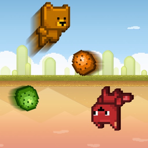 Red Fox & Honey Bear Hop Across Forest and Desert iOS App