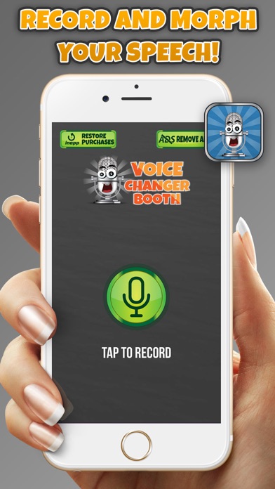 How to cancel & delete Voice Changer Booth – Sound Recorder Effects and Speech Modifier App Free from iphone & ipad 3