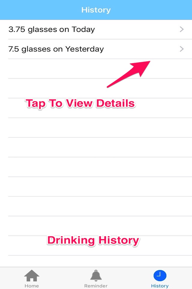 Drink Water Reminder - Tracking Daily Water Intake screenshot 3