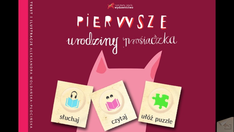 Pierwsze urodziny Prosiaczka (Aleksandra Woldańska-Płocińska)