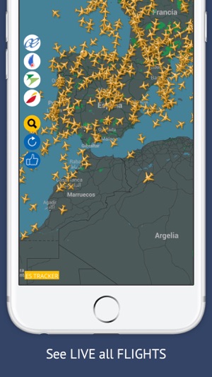 ES Tracker Free : Live Flight Tracking & Status(圖1)-速報App