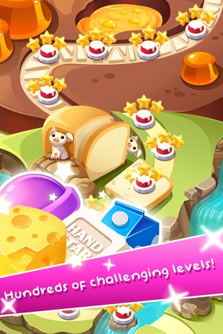 Yummy Pop - Fun match 3 game for family about candy and gummy screenshot 3