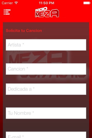 Radio Meza screenshot 2