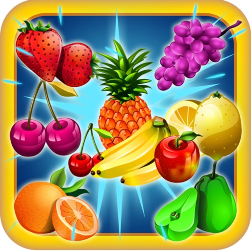 Fruit Star Crush Mania - Match Free icon