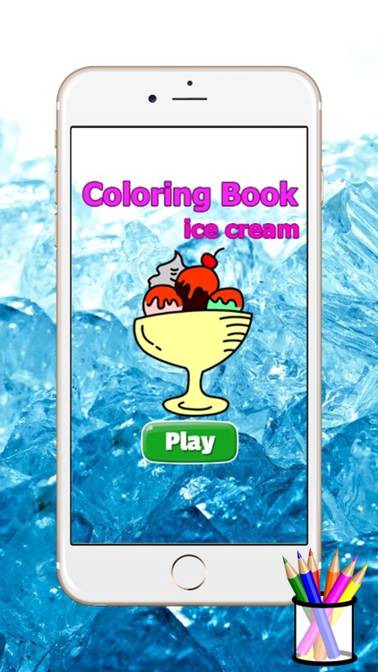 ice cream coloring book for kids screenshot-4