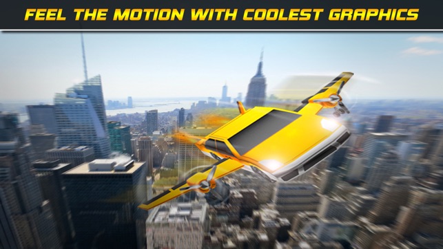 Flying Car Simulator 3D Free Game(圖2)-速報App