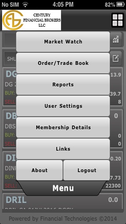 CFB DGCX Mobile Trader