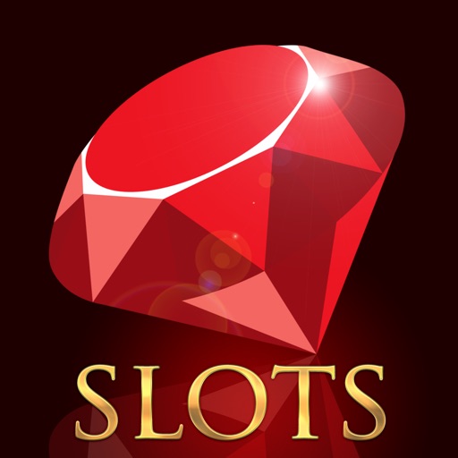 Ruby Jackpot Slots Machine - Free Mania Game Icon