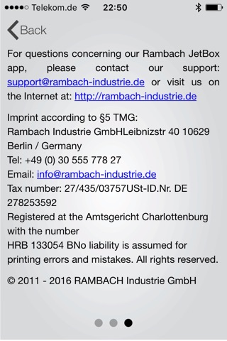 Rambach JetBox screenshot 4