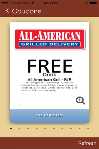 All-American Grilled Delivery screenshot 3