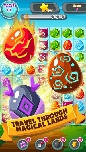 Monster Eggs Mania - The Adventure Free 