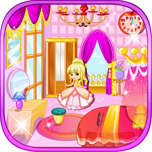 Design My Bedroom – Princess House Decoration Game icon