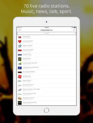 Capturer 1 Uruguay Radio Live AM FM Player: Listen Montevideo, Spanish, español radio stations iphone