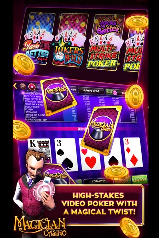 Magician Casino™ - Play Free Slots, Bingo, Poker and More! screenshot 2