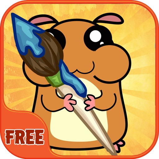 Fun Kids Coloring - Hamtaro ABCs Big Letter iOS App