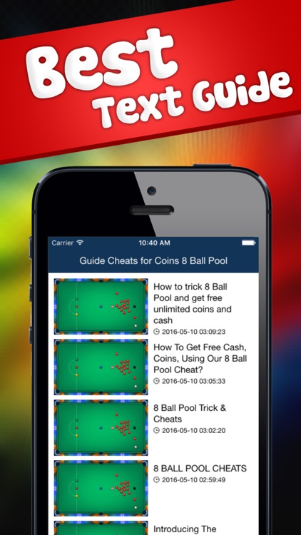 Guide Cheats for Coins 8 Ball Pool - Frisbee 8 Ball Volt