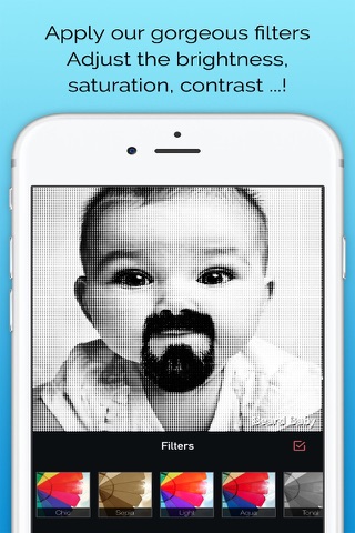 Beard Baby - Photo Editor App screenshot 3