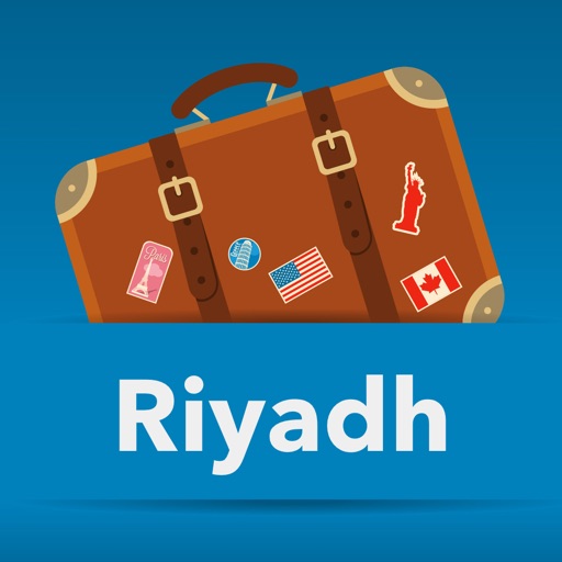 Riyadh offline map and free travel guide icon