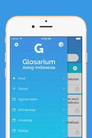 Glosarium istilah Asing - Indonesia screenshot 2