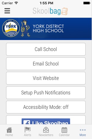 York District High School - Skoolbag screenshot 4