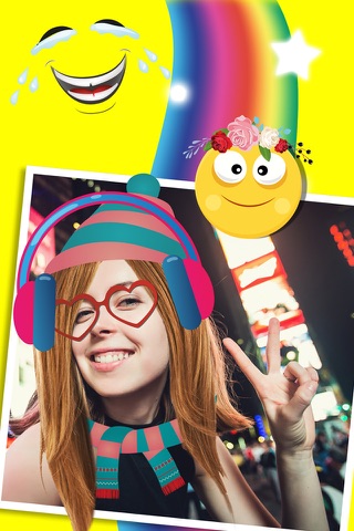 Snap photo editor of photos for face effects with stickers for selfies - Premium screenshot 4