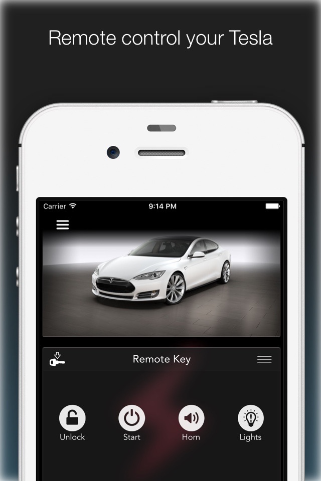 KeyMote - Remote for Tesla Model S & Model X screenshot 2