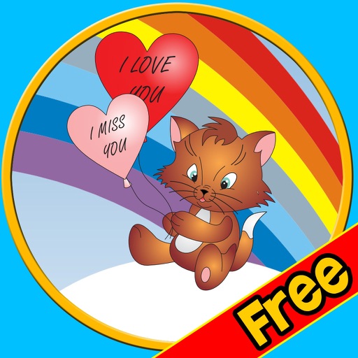 verry funny cats for kids - free icon