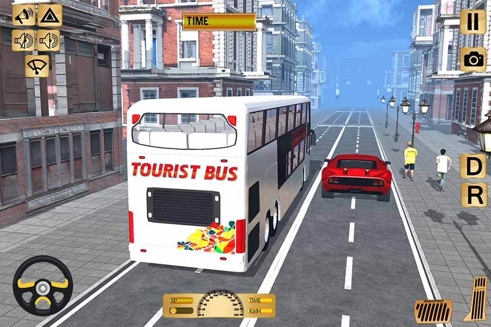 Tourist Bus Off Road Drive Sim screenshot 3