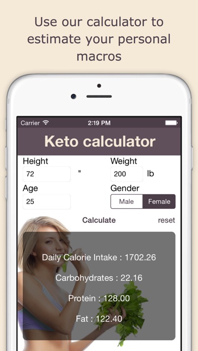Keto diet: low carb weight loss plan for Ketogenic diet Screenshot 2