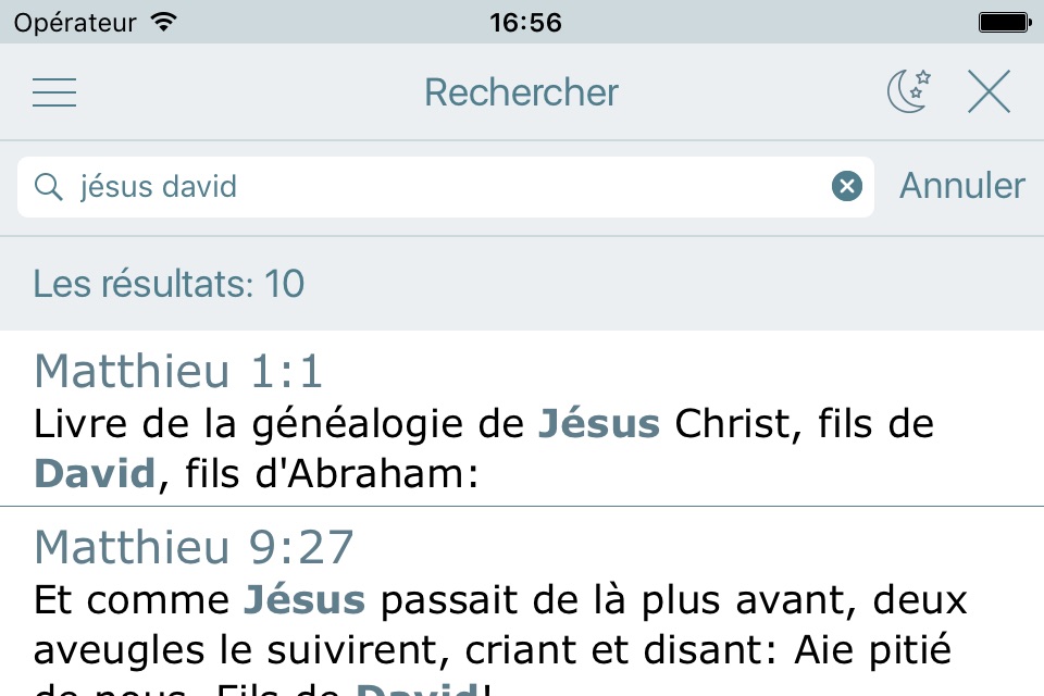 La Sainte Bible Darby en Français (French Audio) screenshot 4