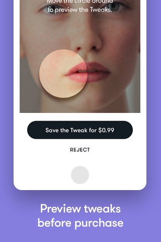 Tweak - on-demand photo retouching app screenshot 4
