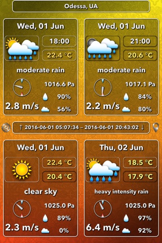OWeather – weather forecast and weather maps screenshot 3