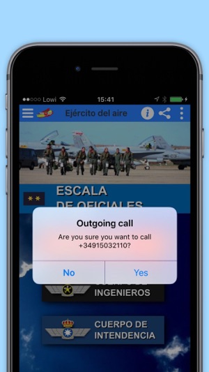 Accesos Ejército del Aire.(圖4)-速報App