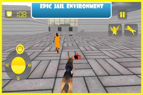 Flying Police Dog Prison Break - Prisoner Escape Jail Breakout Mission from Alcatraz screenshot 4