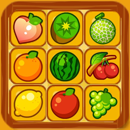 水果对对碰3-水果三消游戏,手指滑动消除水果,沙和尚出品