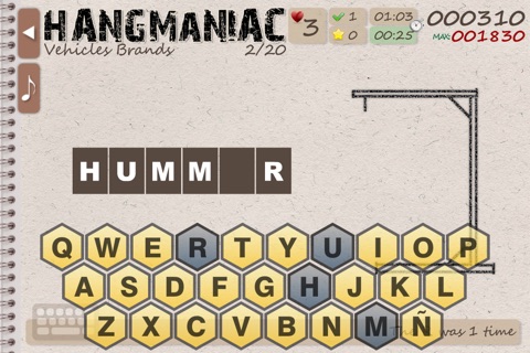 Hangmaniac screenshot 4