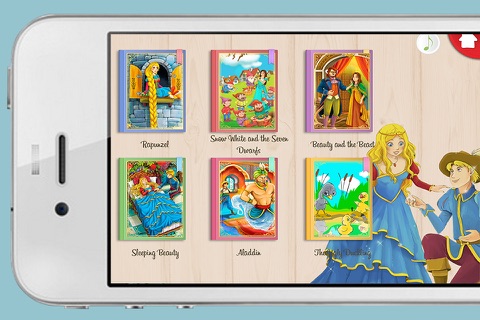 Classic bedtime stories 2 tales for kids between 0-8 years old Premium screenshot 4