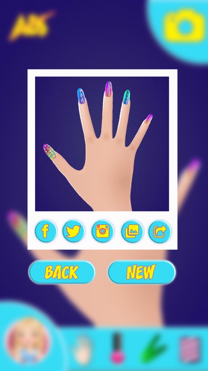 Neon Nails for Party Girls – Style Makeover and Spa Nail Treatment in a Fashion Manicure Salon screenshot-4