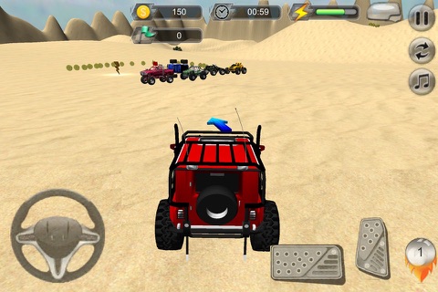 Mad Heavy Monster Racing Truck Demolition screenshot 4