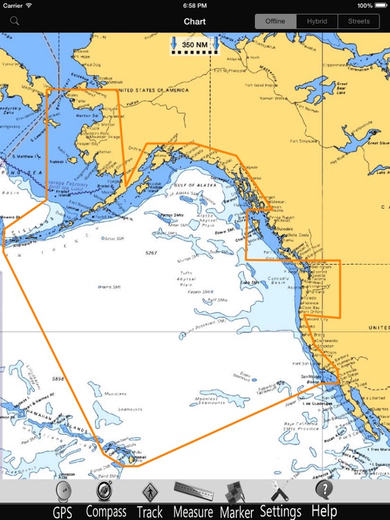 USA West Nautical Charts Pro screenshot-4