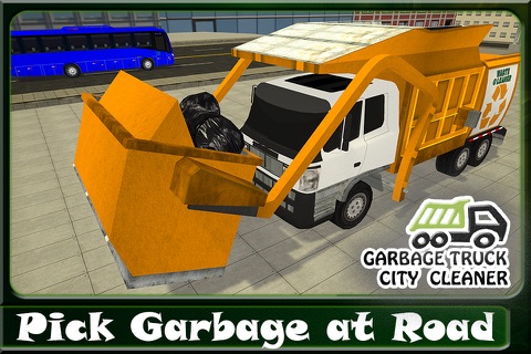 Garbage Truck City Cleaner 3D screenshot 2