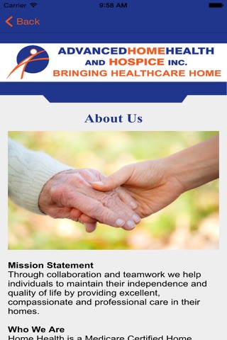 Advanced Home Health Hospice screenshot 2