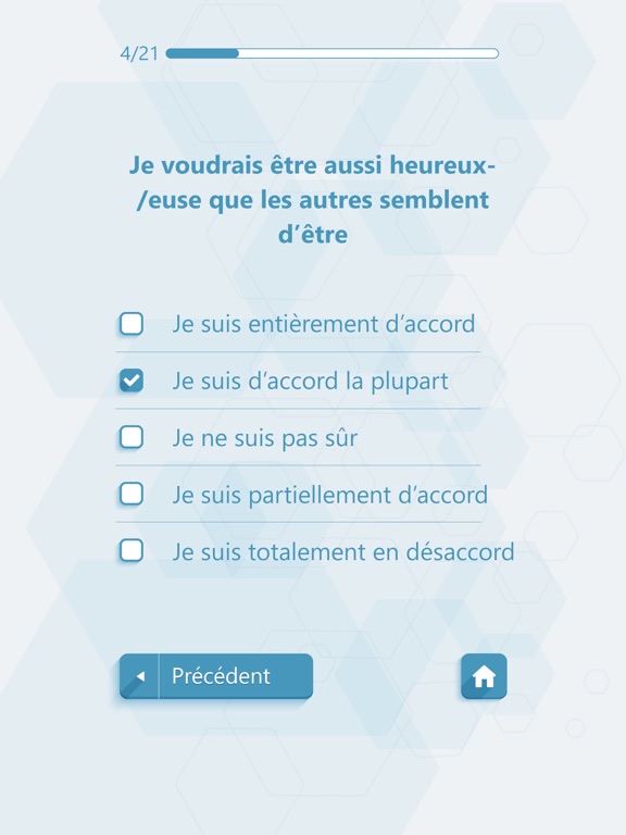Screenshot #6 pour Test Anxiété - Tests Personnalité