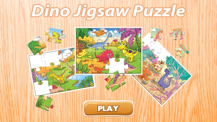 Dinosaur Puzzle Games Free - Dino Jigsaw Puzzles for Kids Toddler and Preschool Learning Games