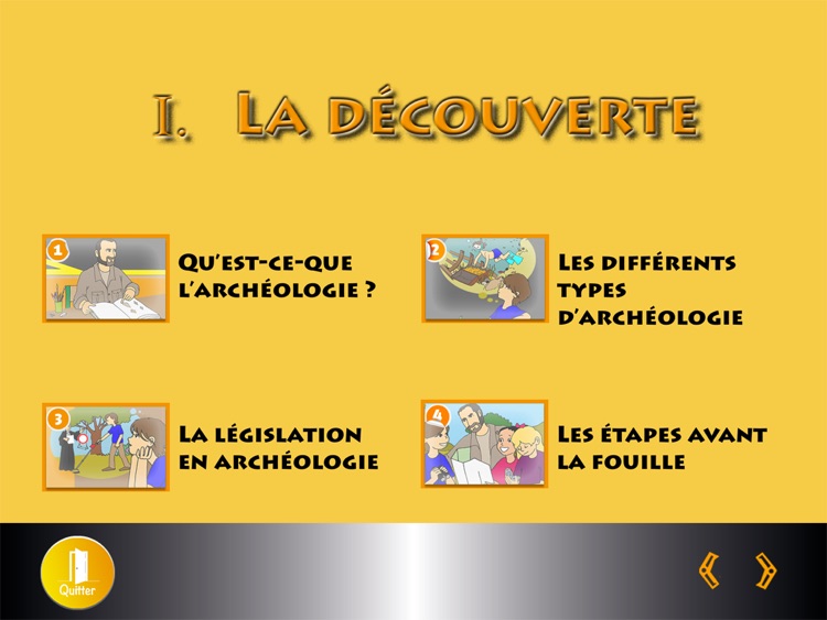 L'archéologie à l'école