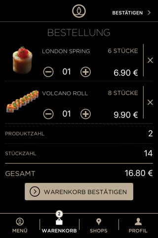 Sushi Shop Deutschland screenshot 4