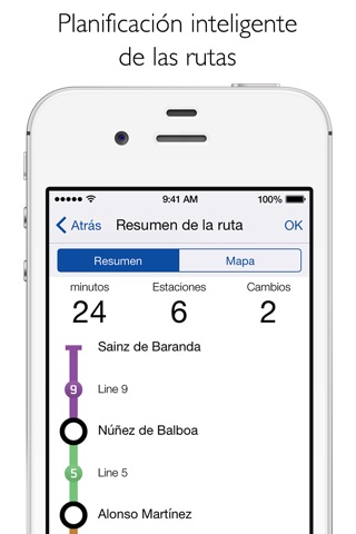 Madrid Metro - Map and Routes screenshot 3