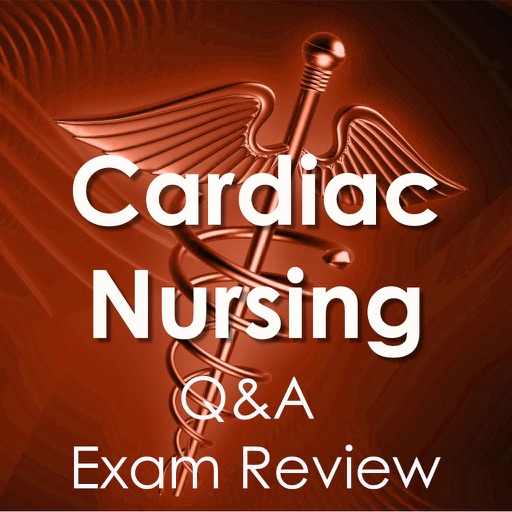 Cardiac Nursing: 2300 Flashcards For Exam Review icon