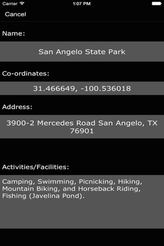 Texas State Parks! screenshot 3
